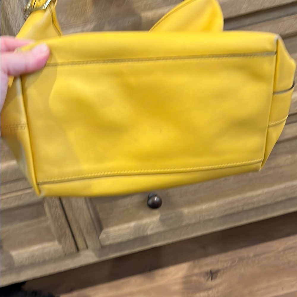 Mustard Yellow Coach Women's Bag & Wallet - Picture 11 of 11